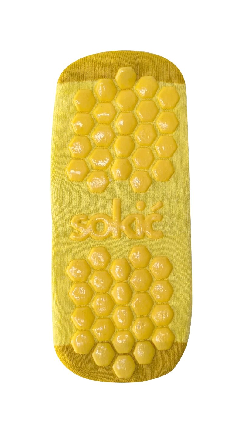 Bee Ankle Grip Sock