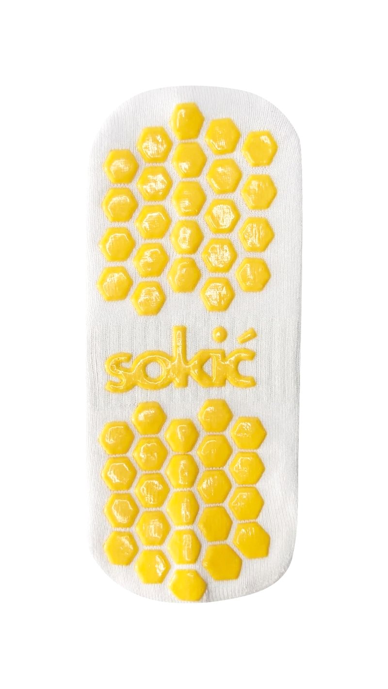 Bee Staple Crew Grip Sock
