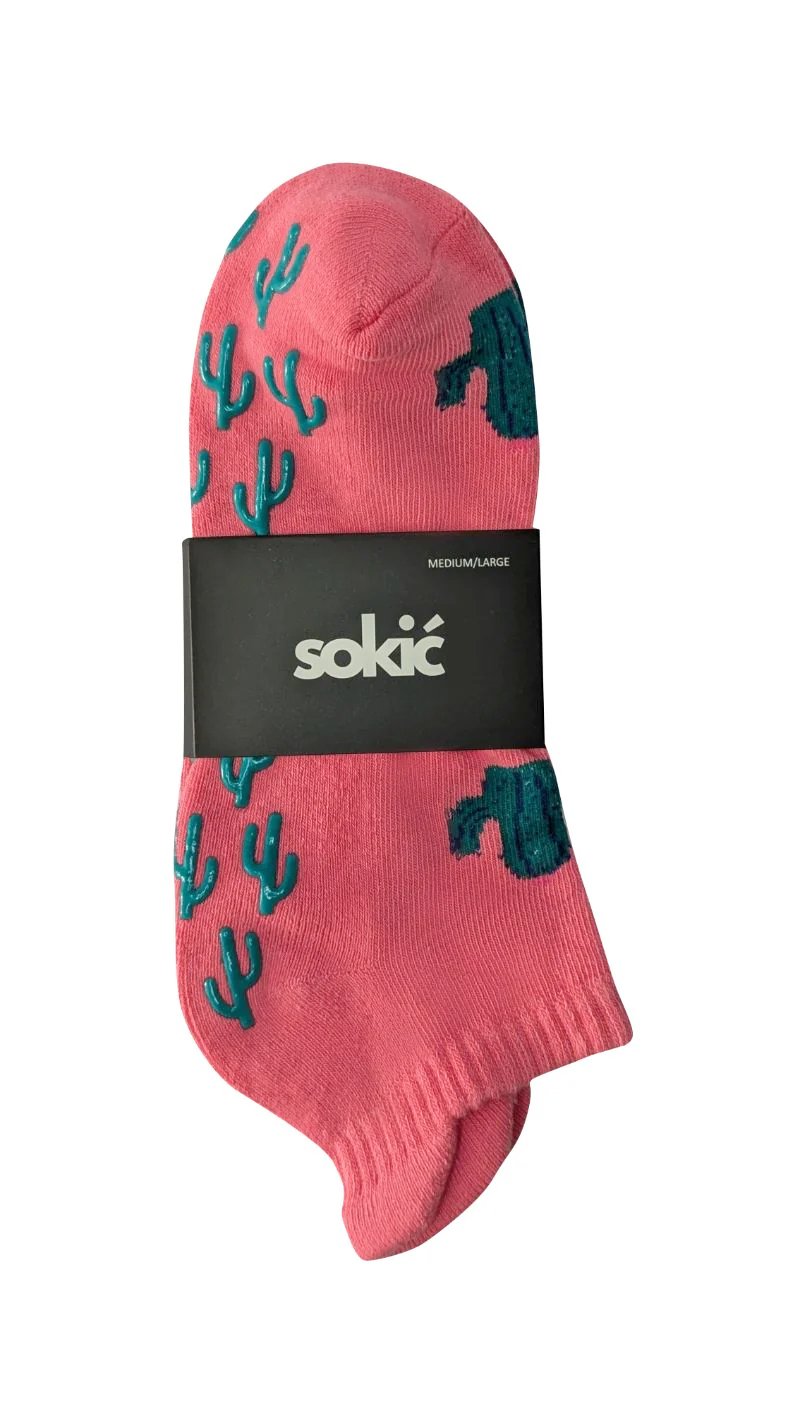 Cactus Ankle Grip Sock