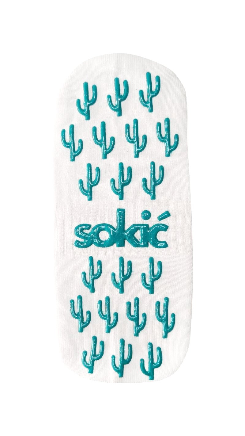 Cactus Staple Crew Grip Sock