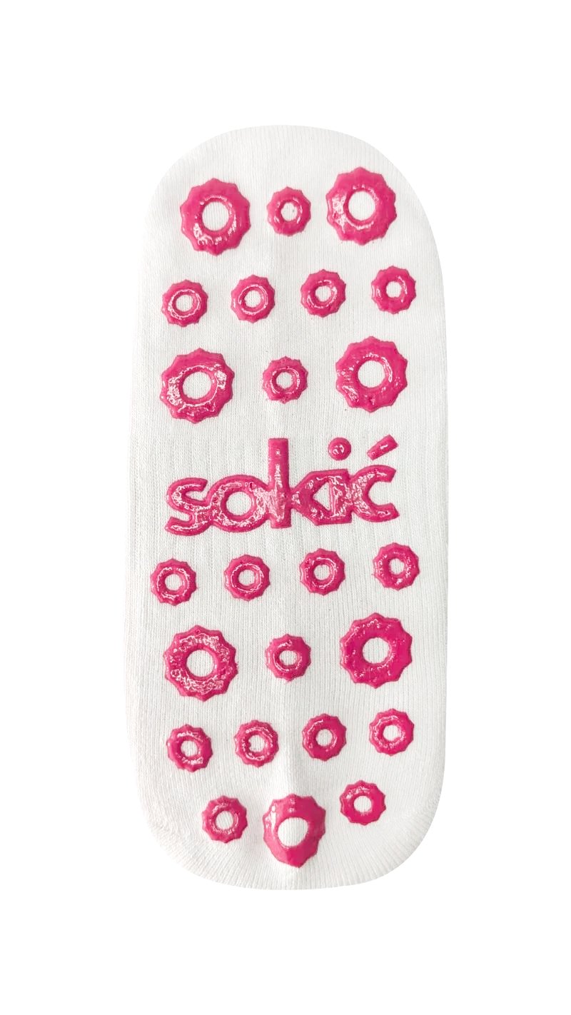 Donut Staple Crew Grip Sock