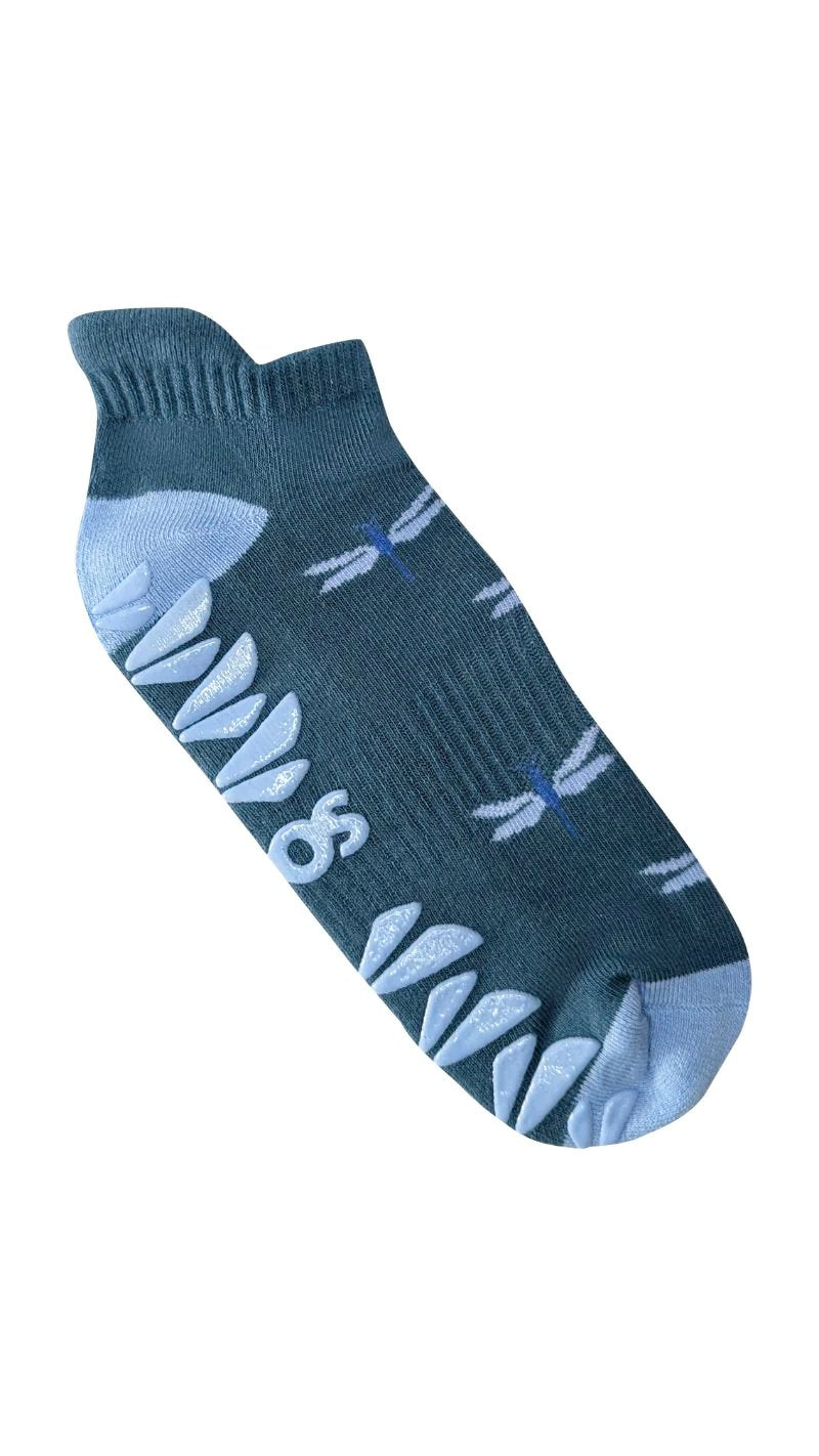 Dragonfly Ankle Grip Sock