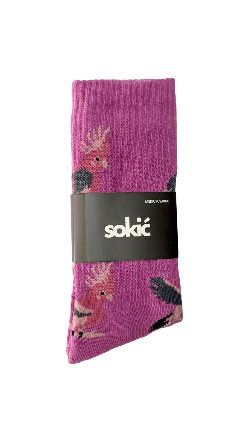 Galah Crew Grip Sock