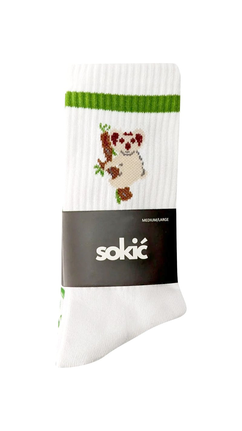 Koala Staple Crew Grip Sock