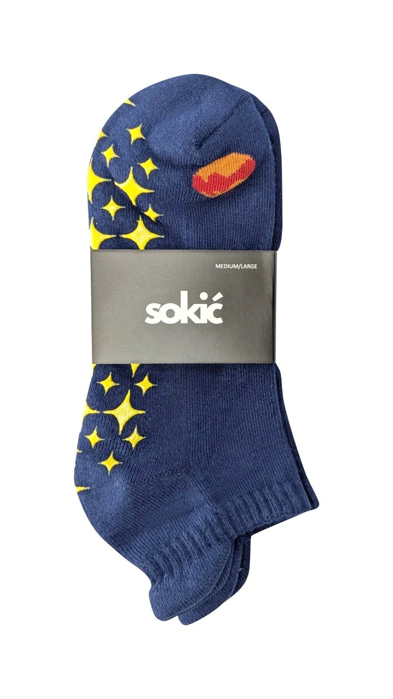 Planets Ankle Grip Sock
