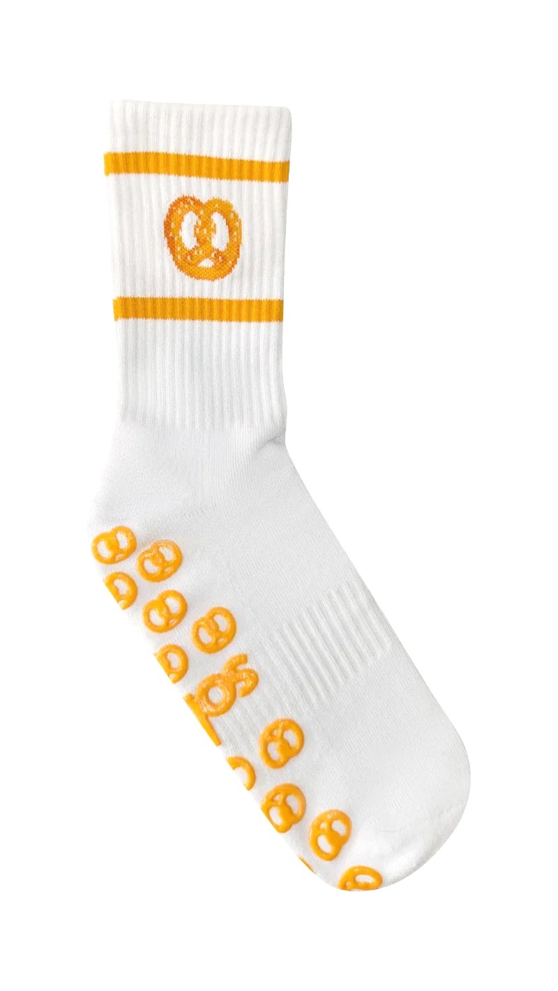 Pretzel Staple Crew Grip Sock
