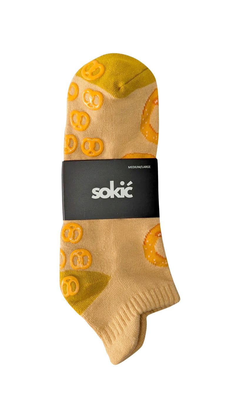 Pretzels Ankle Grip Sock