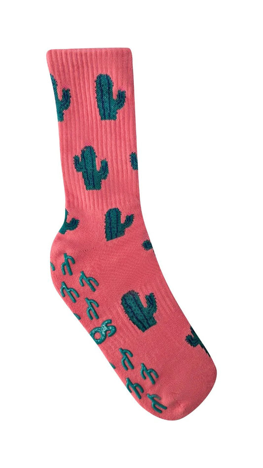 Cactus Crew Grip Sock