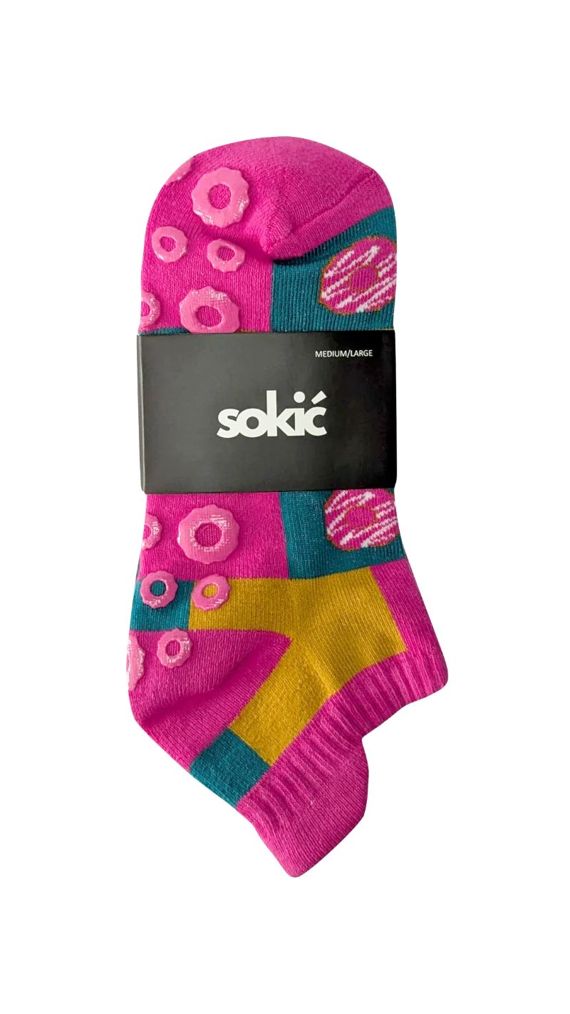 Donut Ankle Grip Sock
