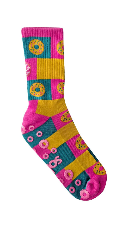 Donut Crew Grip Sock