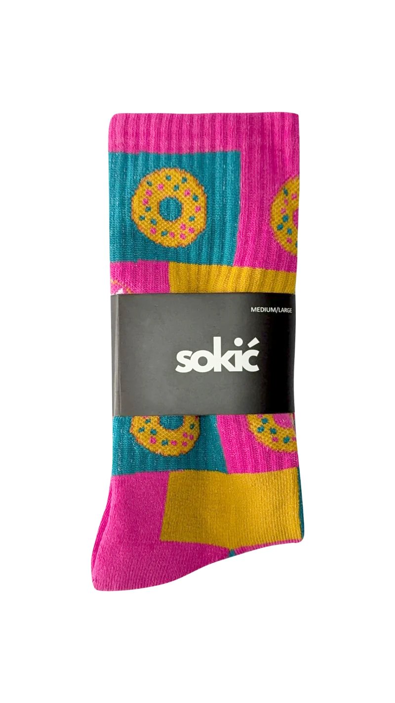 Donut Crew Grip Sock