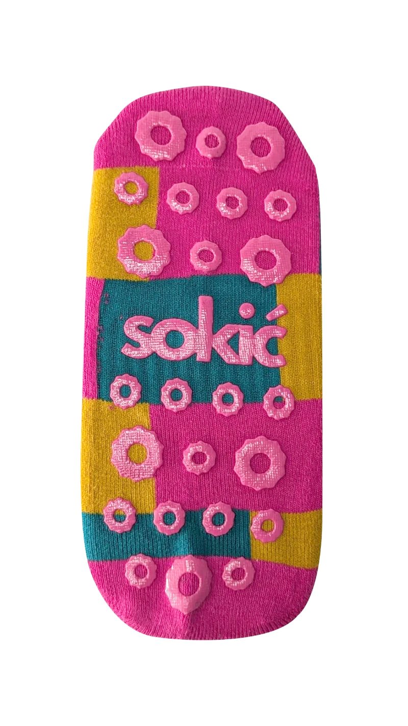 Donut Ankle Grip Sock