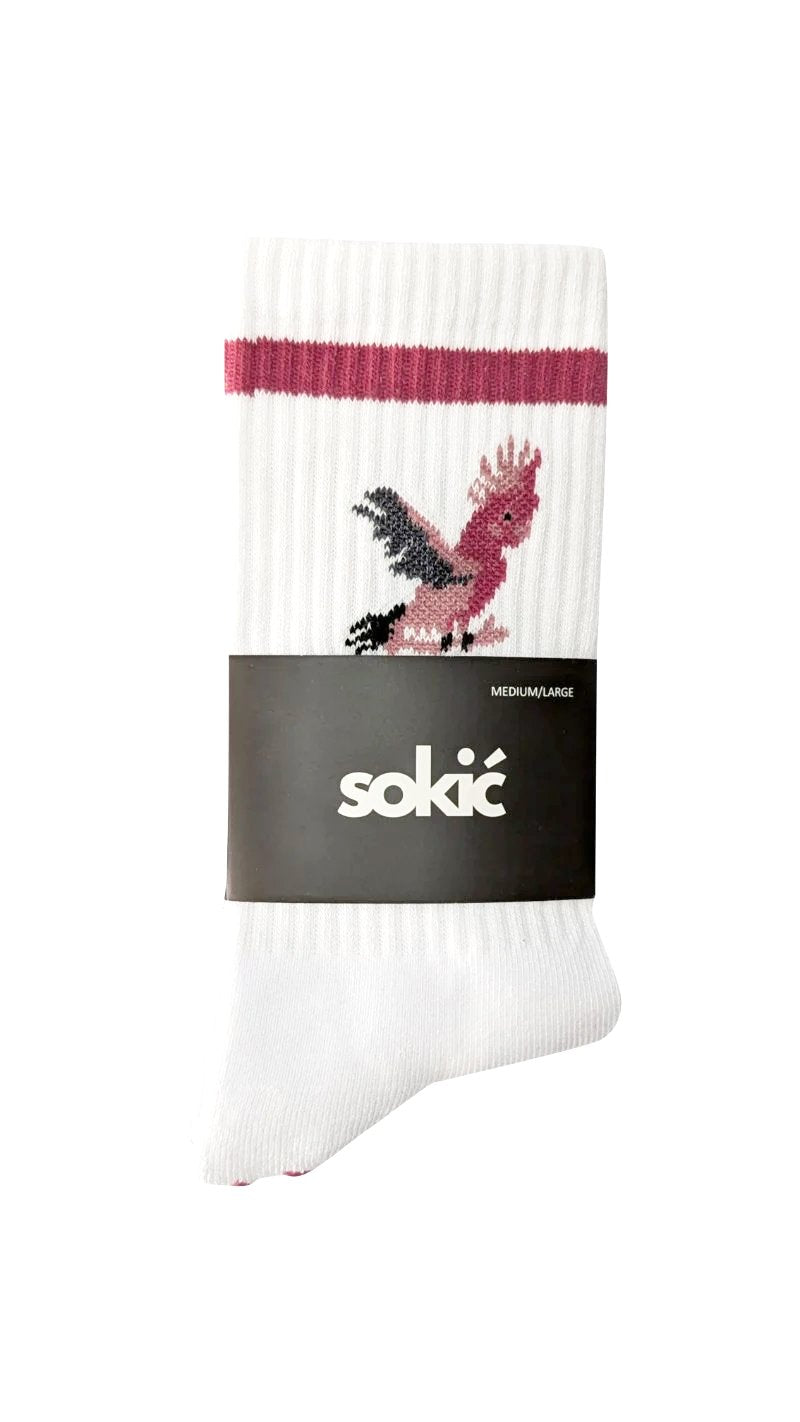 Galah Staple Crew Grip Sock